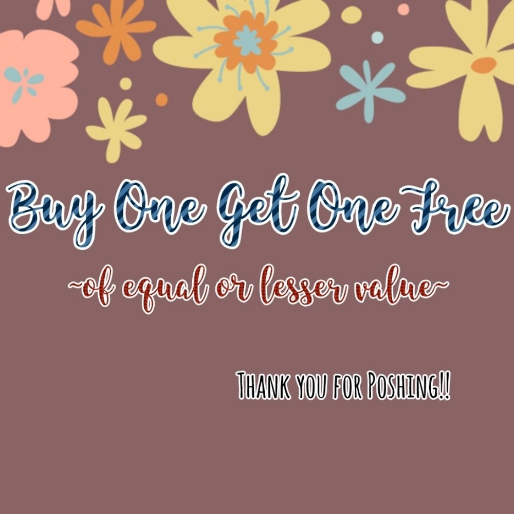 BOGO Free (of equal or lesser value)